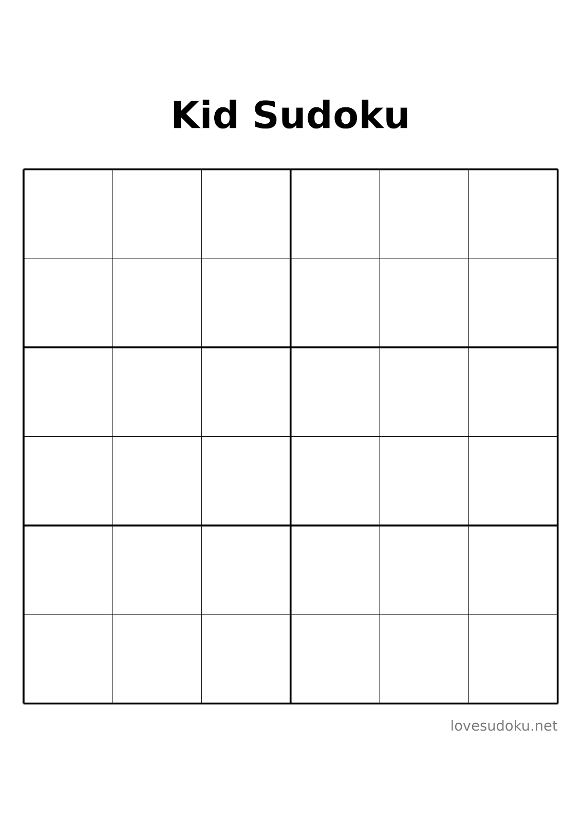 sudoku 6x6